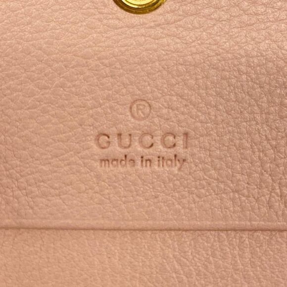 Gucci Gg Supreme Pink Canvas Wallet  (Pre-Owned) - Picture 7 of 12